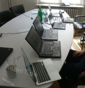Computer-Service Administration von mehreren Notebooks